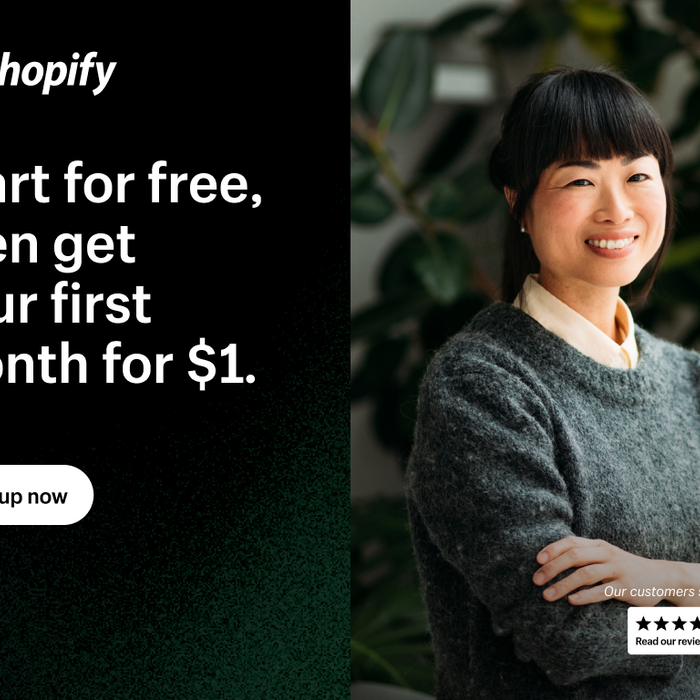 Unlock Your Entrepreneurial Potential with Shopify: Join and Get $50 to Use in the App Store