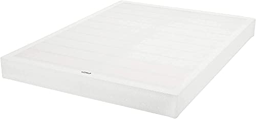 Amazon Basics Smart Box Spring Bed Base, 7-Inch Mattress Foundation - Full Size, Tool-Free Easy Assembly
