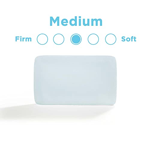 TEMPUR-ProForm + Cooling ProHi Pillow, Memory Foam, King, 5-Year Limited Warranty