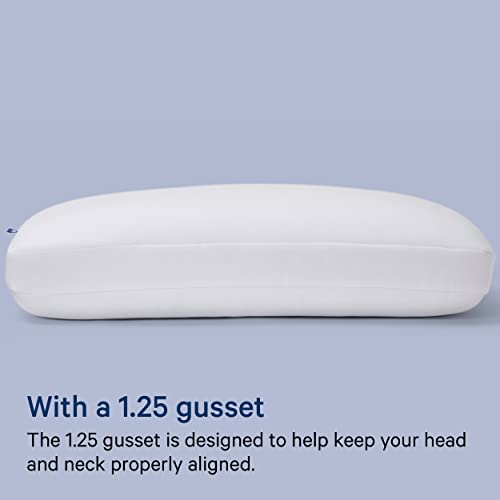 Casper Sleep Snow Foam Pillow, Standard, (Pack of 1), White