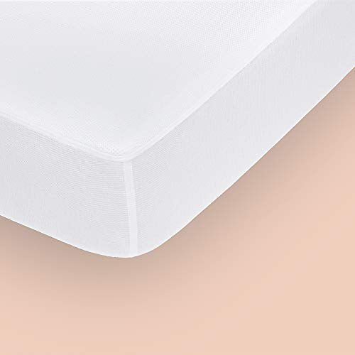 Casper Sleep Waterproof Mattress Protector, Full, White