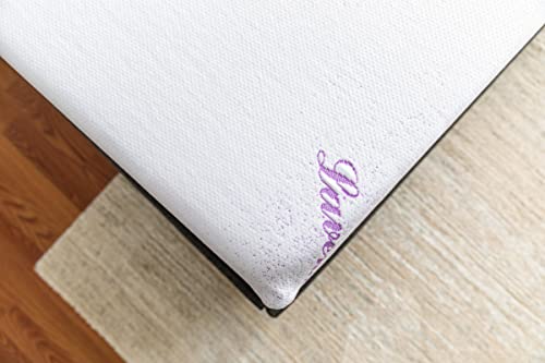 Tulo by Mattress Firm | 12 INCH Memory Foam Plush Comfort Lavender Mattress | Pain-REDUCING Pressure Relief | Twin Size
