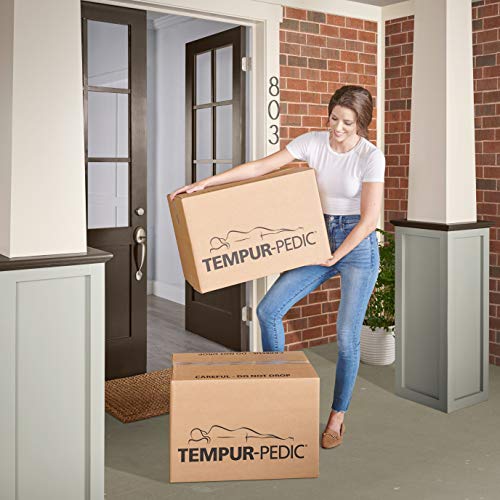 Tempur-Pedic TEMPUR Supreme 3-Inch Mattress Topper, Medium Firm, Queen, White