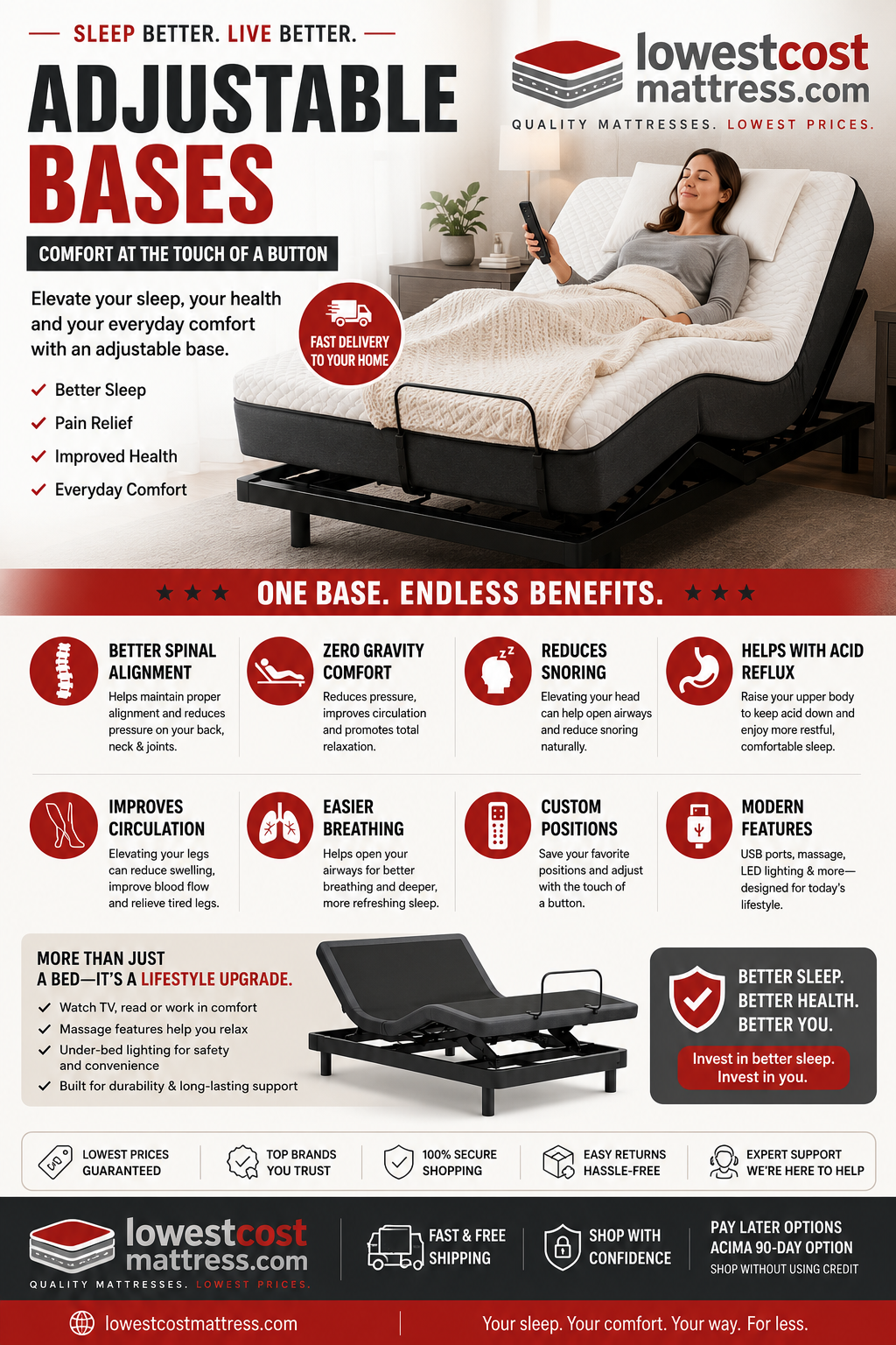 Why an Adjustable Bed Base Could Be the Best Sleep Upgrade You'll Ever Make