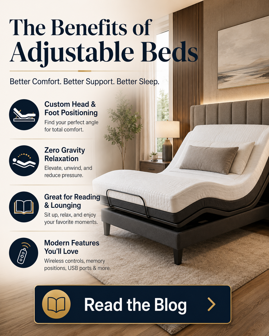 The Benefits of Adjustable Beds: Why More People Are Upgrading the Way They Sleep