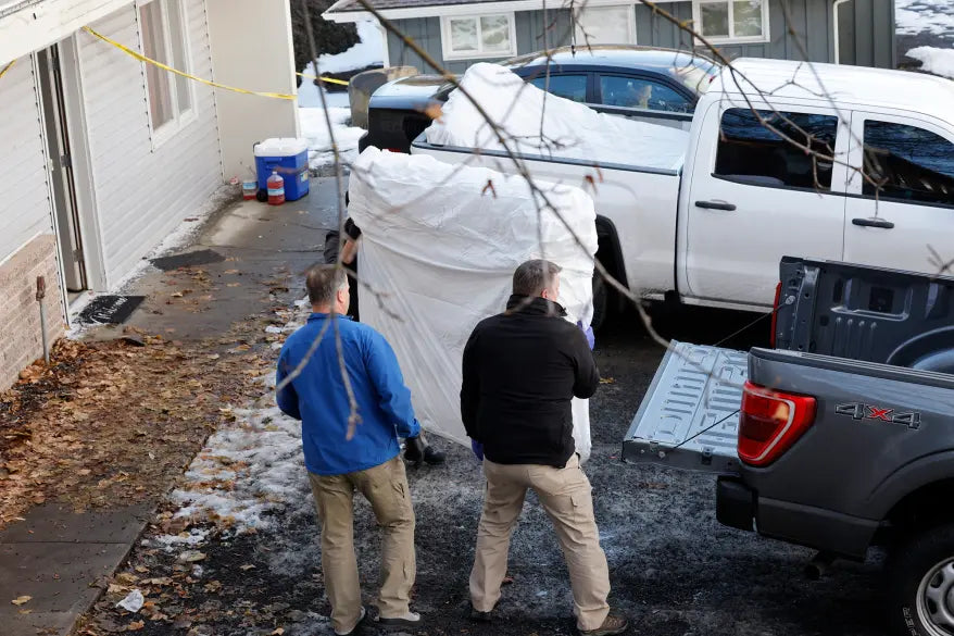 Blood-stained mattresses removed from home where Idaho students were slain