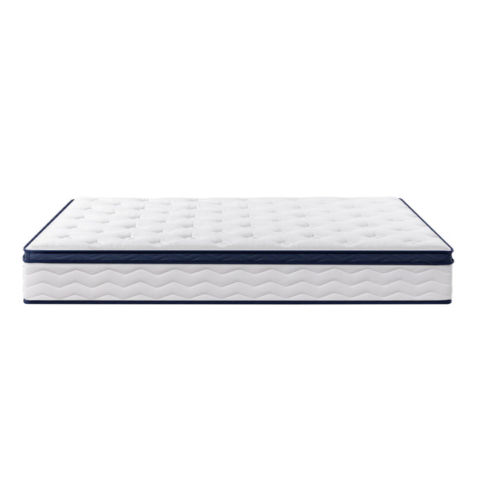 Zinus 10" Pocket Coil Euro Top Hybrid Mattress, Full