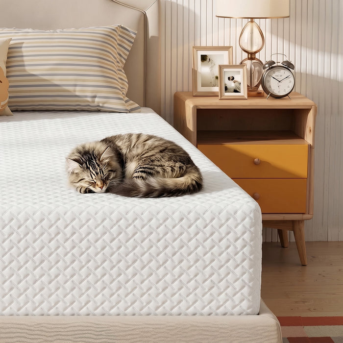 Mattress Queen 10 inches, Memory Foam Mattress Bed in a Box Medium Fir