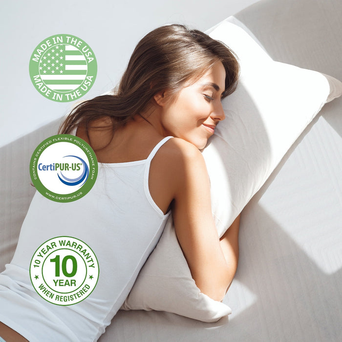 Full Mattress,Beddle 8" Gel Memory Foam Mattress with Removable Cover