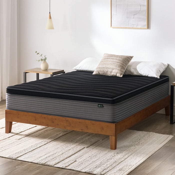 Zinus Tranquility 12" Medium Hybrid Mattress, Queen