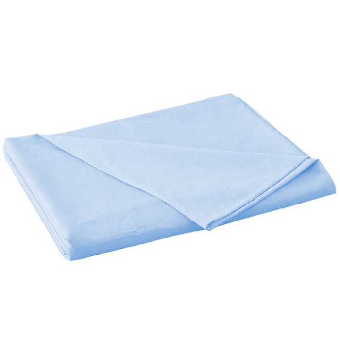 kttectoa Dormitory Twin XL Solid Color Plain Bed Sheet Set Aloe Fabric