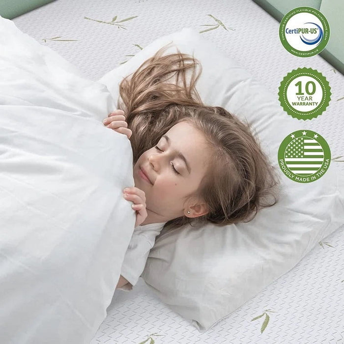 8" Twin Mattress Bed in a Box, Cooling Memory Foam Mattress for Pressu