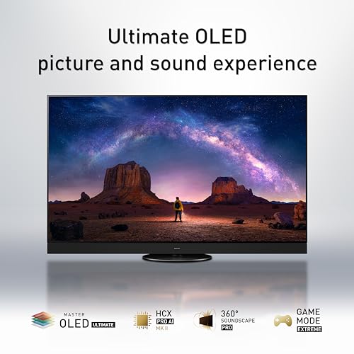 Panasonic Z95 Series 65-inch OLED 4K Ultra HD Smart TV with Amazon Fire TV Built-in, Dolby Vision IQ, HDR10+ Adaptive, 144Hz Refresh Rate and Hands-Free Alexa - TV-65Z95AP