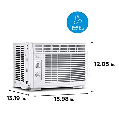 Micro Window Ac Midea 5,000 BTU EasyCool Small Window Air Conditioner - Cool up to 150