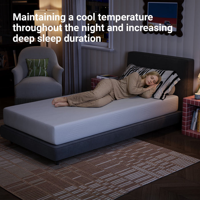 Avenco Victoria 6" Medium Gel Memory Foam Cooling Motion Isolation Mat