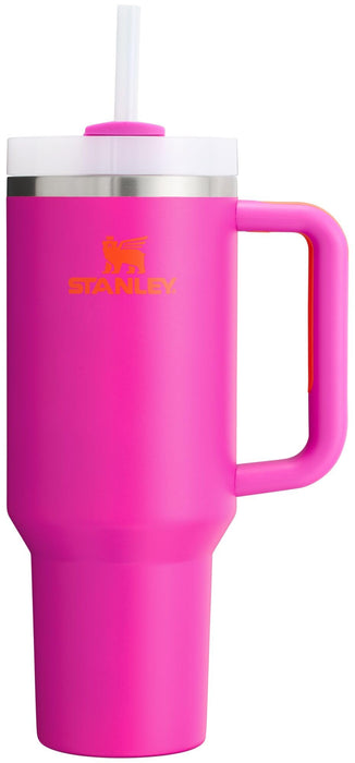 Stanley Quencher H2.0 FlowState Stainless Steel Vacuum Insulated Tumbler with Lid and Straw for Water, Iced Tea or Coffee, Smoothie and More, Vivid Violet, 40 oz