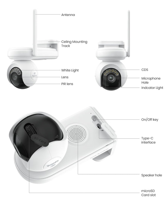Reolink Indoor Security Camera Continuous Recording Official