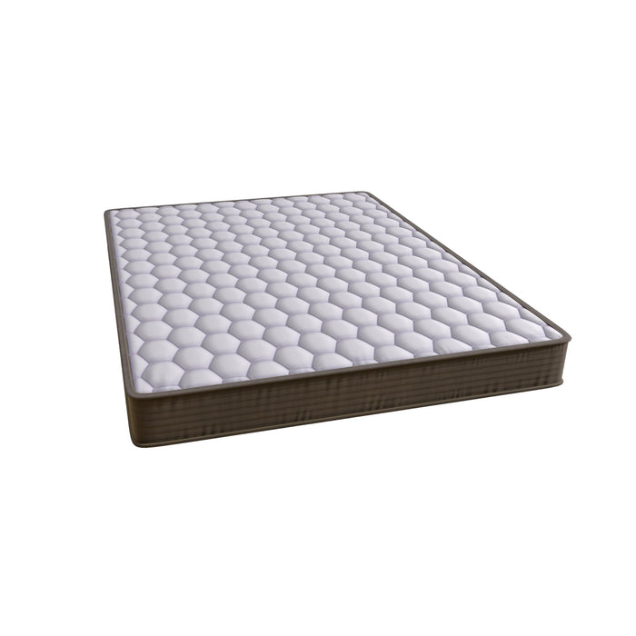 AC Pacific Pure 6 Inch Firm Mattress with Bonnell Spring Coil System, Traditional Bed with High Density Foam Pillow Top, Motion Isolation, and Superior Support, Twin