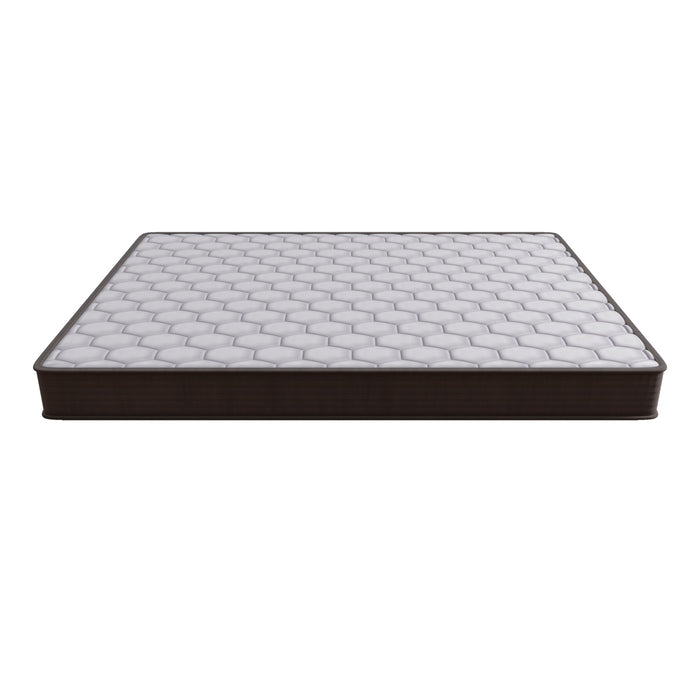 AC Pacific Pure 6 Inch Firm Mattress with Bonnell Spring Coil System, Traditional Bed with High Density Foam Pillow Top, Motion Isolation, and Superior Support, Twin