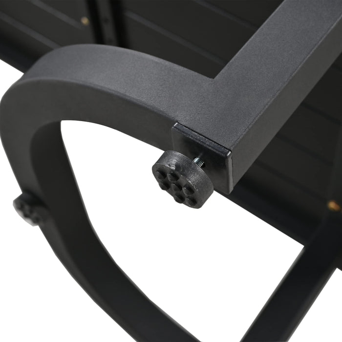 VnndeNest Patio Furniture Set, 4-Piece High Back Outdoor Sofa Set, All-Weather Metal Outdoor Sectional Sofa with Coffee Table & 2 Single Chairs, Modern Furniture Set for Yard, Balcony, Garden, Beige