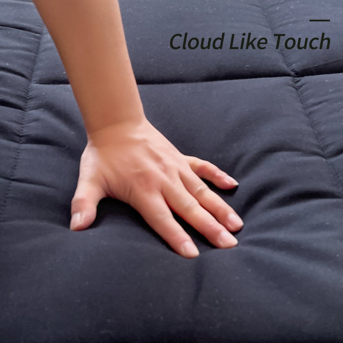 Futon Mattress, Padded Japanese Floor Mattress Quilted Bed Mattress To