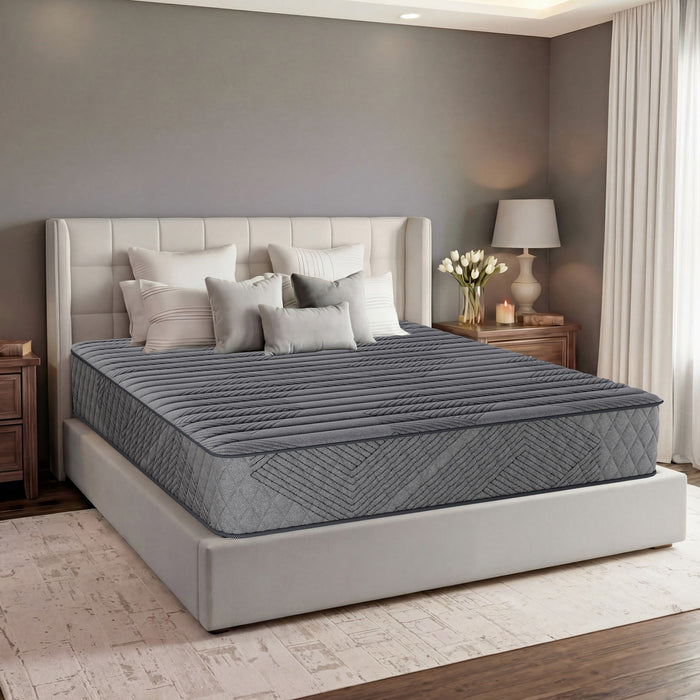 POSMOND Queen Mattress 10 inch Hybrid Mattress in a Box with Pocket Sp