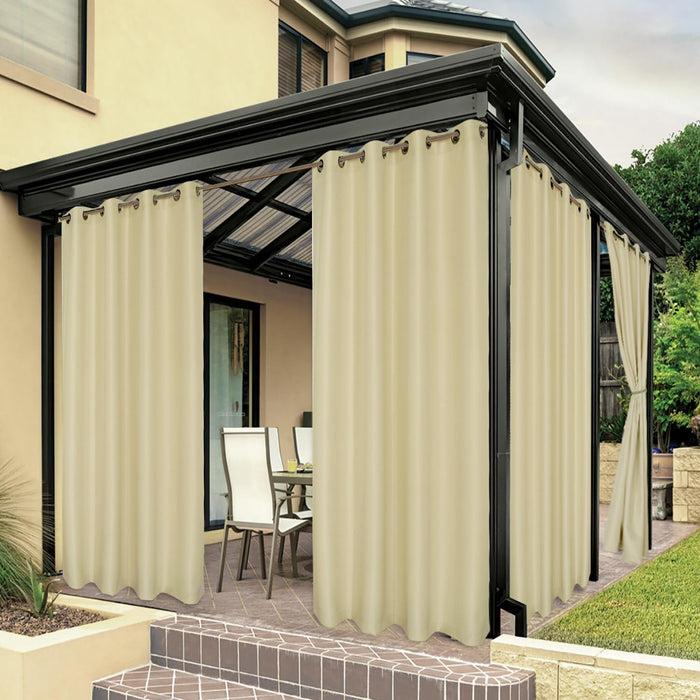 BONZER Waterproof Outdoor Curtains for Patio