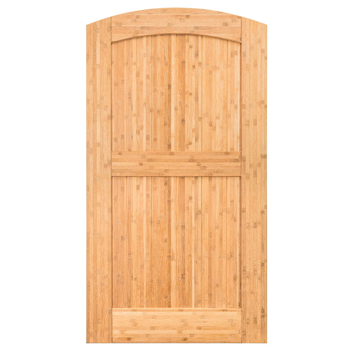 Bamboo Fence Gate - Unfinished, Decorative Bamboo Entry Gate for Yard, Patio, Lawn, Backyard, Outdoors, Door for Privacy, Rustic Natural Wood Garden Gate, Fence Panel Gate for Garden Entrance