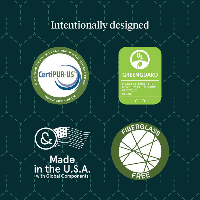 Tuft & Needle Kin Medium Plush 12" Queen Adaptive Foam Mattress in a Box, Cooling Gel, Pressure Relief, Durable Support, 100 Night Trial, Fiberglass Free, CertiPUR-US, 10-Year Limited Warranty