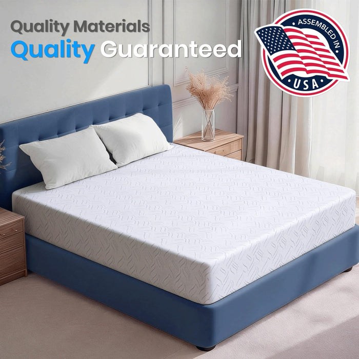 Twin XL Mattress, 8 Inch Cooling Memory Foam XL Twin for Adjustable Bed