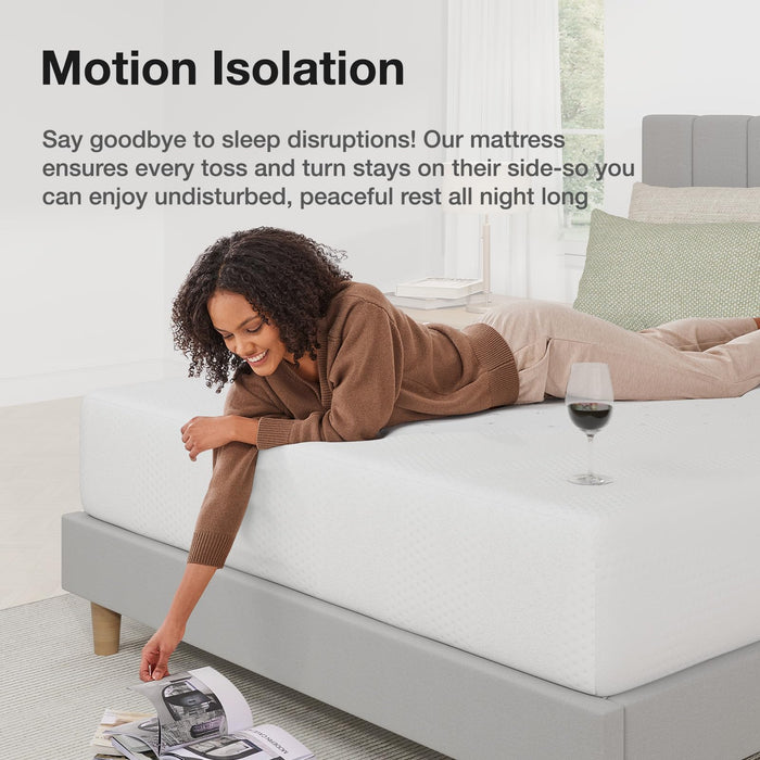 Novilla 12 Inch Queen Mattress in a Box, Gel Memory Foam for Cooling Night Sleep, Comfort & Pressure Relief, CertiPUR-US Certified