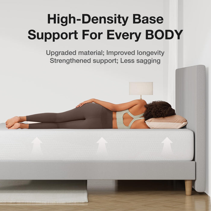 Novilla 12 Inch Queen Mattress in a Box, Gel Memory Foam for Cooling Night Sleep, Comfort & Pressure Relief, CertiPUR-US Certified