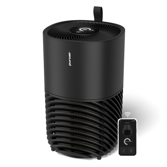 PuroAir 130 HEPA Air Purifier for Home Large Rooms - Covers Up To 500 Sq Ft - Filters Up To 99.9% of Pollutants, Smoke, Pollen, Dust - Quiet HEPA Air Filter - Air Purifiers for Bedroom