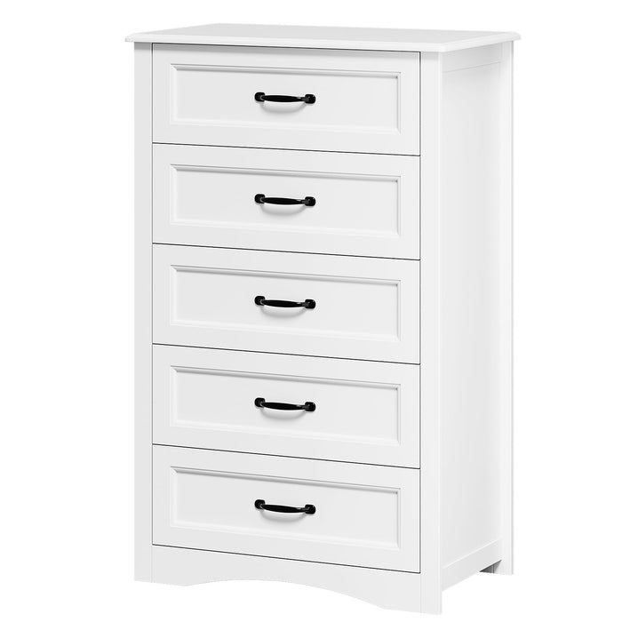 Bedroom Furniture Sets, Asofer 2 Nightstands, 5-Drawer Dressers & 7-Dr
