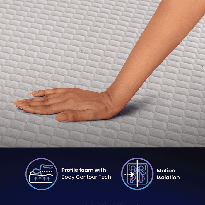 ZenDen 6" Twin Medium Firm Tight Top Memory Foam Mattress