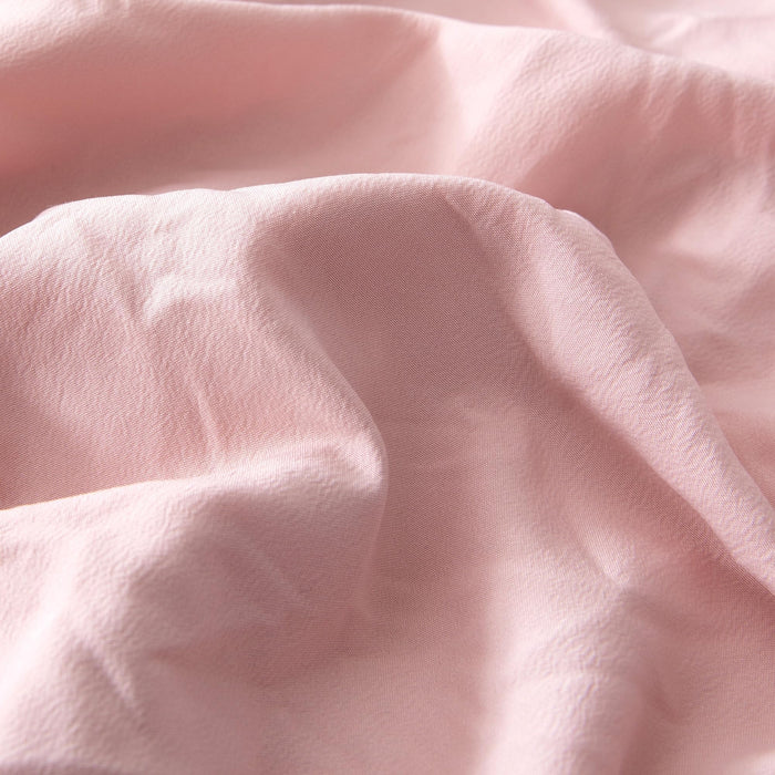 Amazon Basics Kids' Pink Bedding Set, 7-Piece Jacquard Microfiber Bed-in-a-Bag with Comforter, Fitted Sheet, Flat Sheet, Pillowcases, Pillow Shams, Deep Pocket 16", All-Season, Pink Tufted, Full/Queen