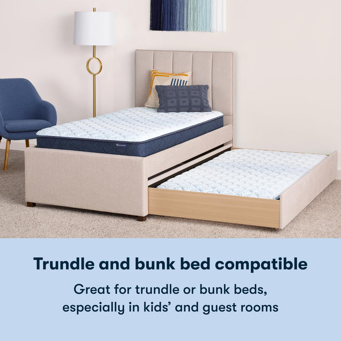 Serta Sleeptrue Firm 6" Full Memory Foam Mattress in a Box, Cooling, Breathable, and Pressure Relieving - 100 Night Trial, CertiPUR-US Certified and 10 Year Limited Warranty