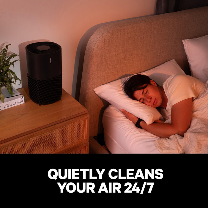 PuroAir 130 HEPA Air Purifier for Home Large Rooms - Covers Up To 500 Sq Ft - Filters Up To 99.9% of Pollutants, Smoke, Pollen, Dust - Quiet HEPA Air Filter - Air Purifiers for Bedroom