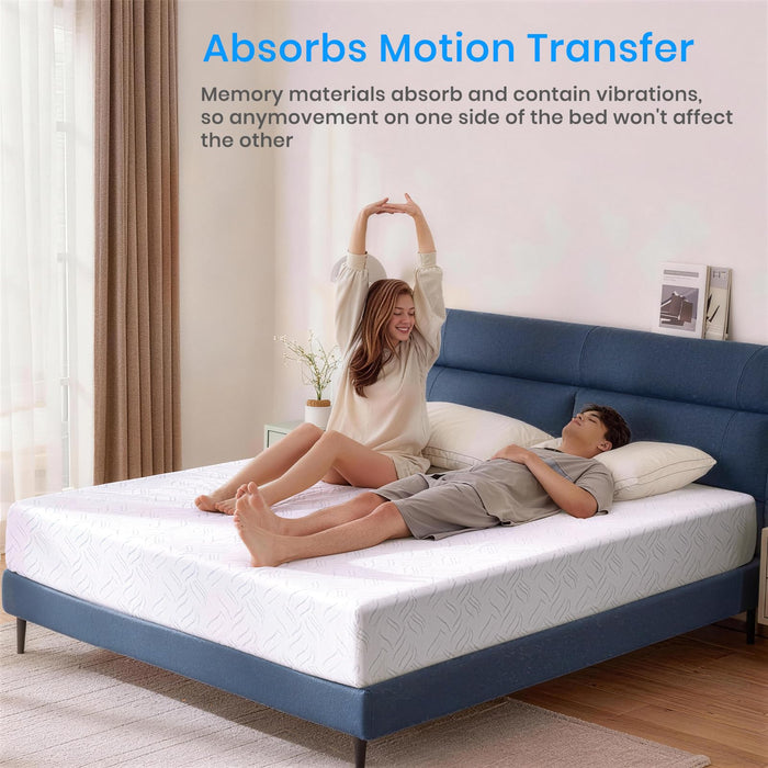Twin XL Mattress, 8 Inch Cooling Memory Foam XL Twin for Adjustable Bed