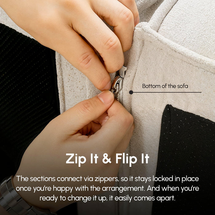 ROVE LAB Love Seat Sofa in a Box, No Assembly, Deep Seat and Comfy, Modular Sofa, Spill-Proof Fabric, Modern Small Couch for Living Room Loveseats, Bedroom, Apartment, Home Office (Hydrogen Blue)