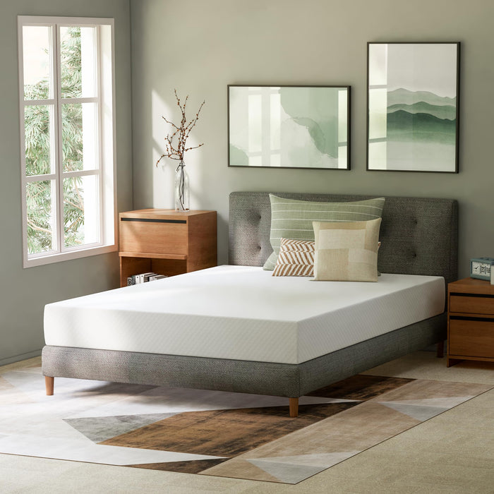 GAESTE 8 Inch Full Cooling Gel Memory Foam Mattress for Cool Sleep Medium Firm CertiPUR-US Certified Foam, Mattress in a Box Pressure Relief Removable Cover No Fiberglass (Full, 8 in)