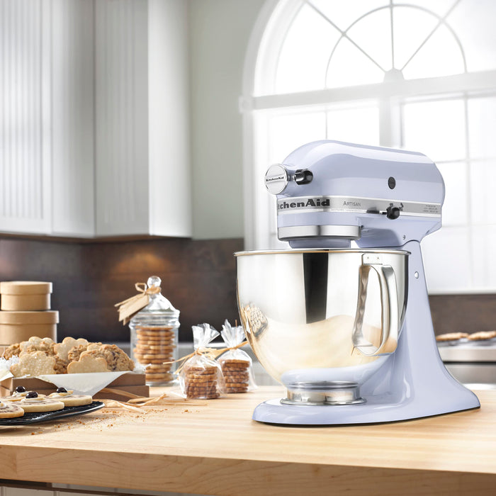 KitchenAid Artisan Series 5 Quart Tilt Head Stand Mixer with Pouring Shield KSM150PS, Lavender Cream