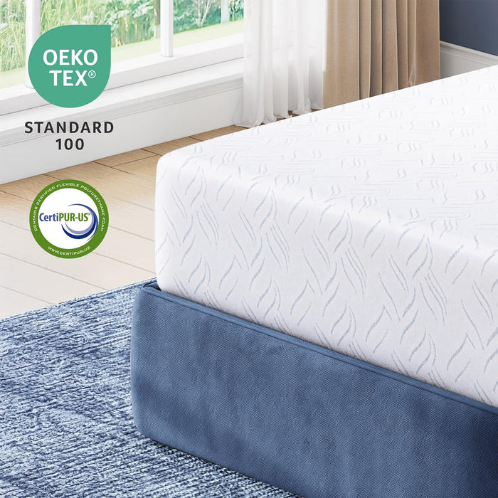 Twin XL Mattress, 8 Inch Cooling Memory Foam XL Twin for Adjustable Bed