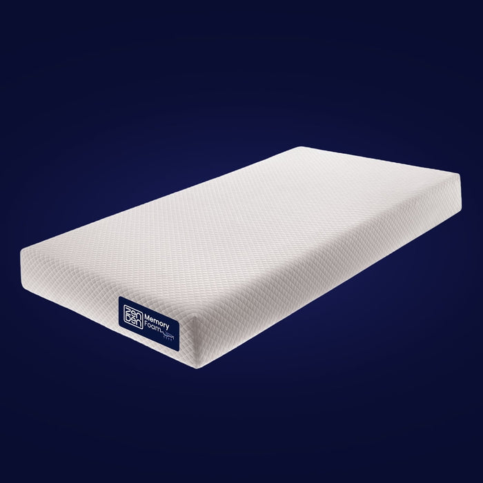 ZenDen 6" Twin Medium Firm Tight Top Memory Foam Mattress