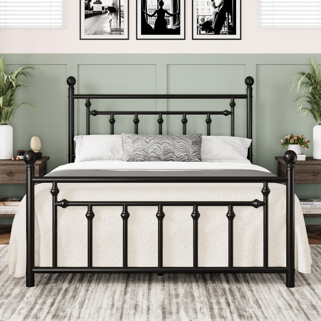 Metal Bed Crib Spring Frame Walmart Smart Folding Platform Base