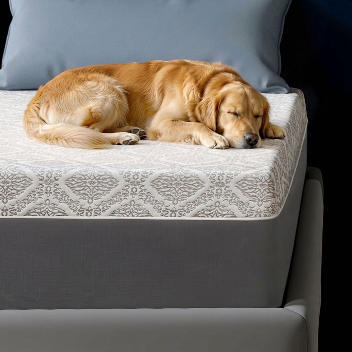 Kizreo 12 inch Queen Cooling Gel Memory Foam Mattress in a Box, Remova