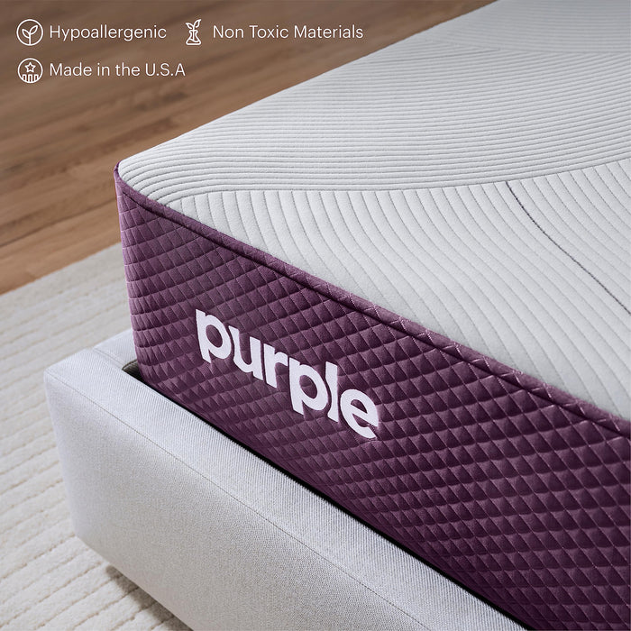 Purple Restore Mattress (Soft) – Split King, GelFlex Grid, Better Than Memory Foam, Temperature Neutral, Responsiveness, Breathability, Made in USA