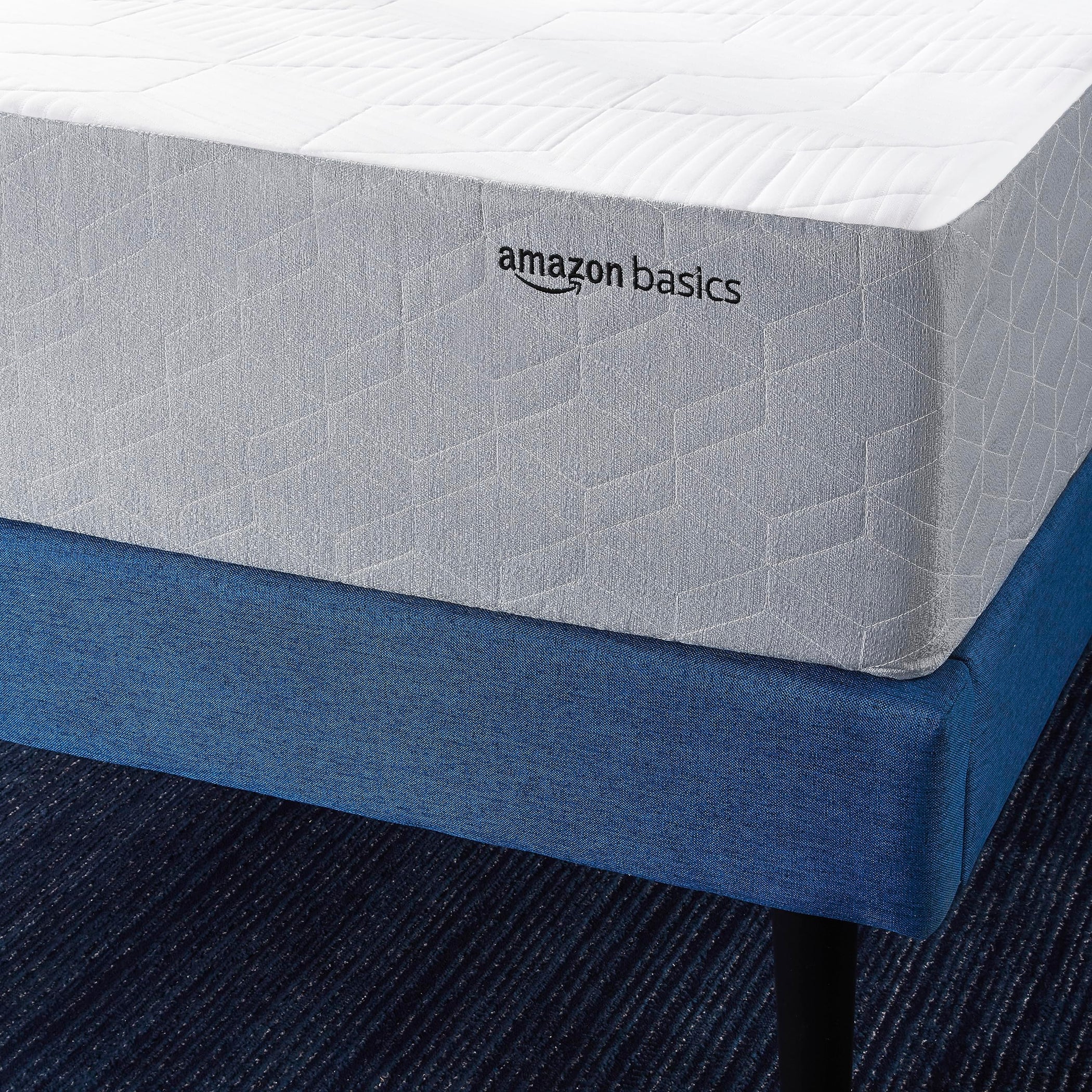 Amazon Basics Cooling Gel Memory Foam Mattress, Medium-Firm, CertiPUR-