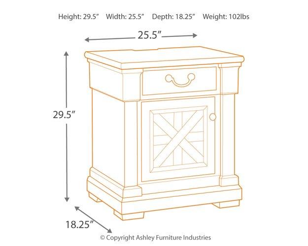 Bolanburg Nightstand