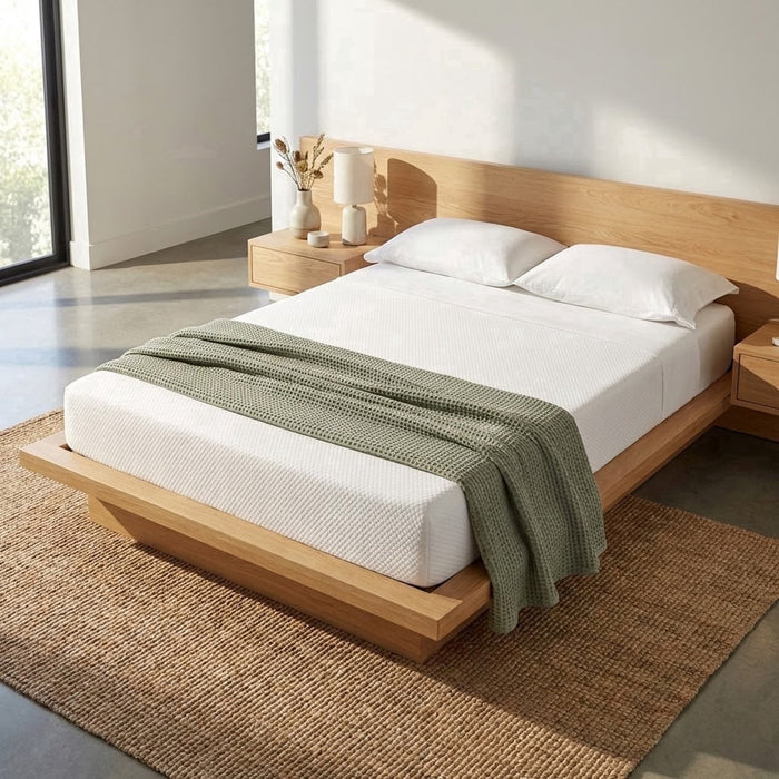Atlas Mattress 6" Twin Gel Memory Foam Mattress, Breathable Cover, Med